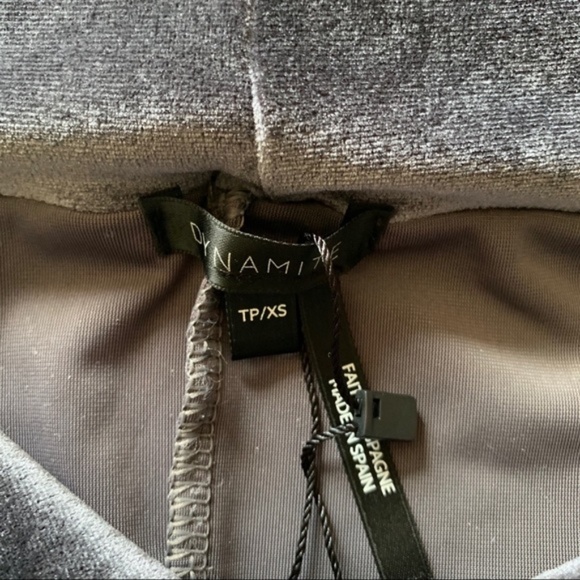 NWT Dynamite Velvet Crossover Long Sleeve Dress - Picture 9 of 9